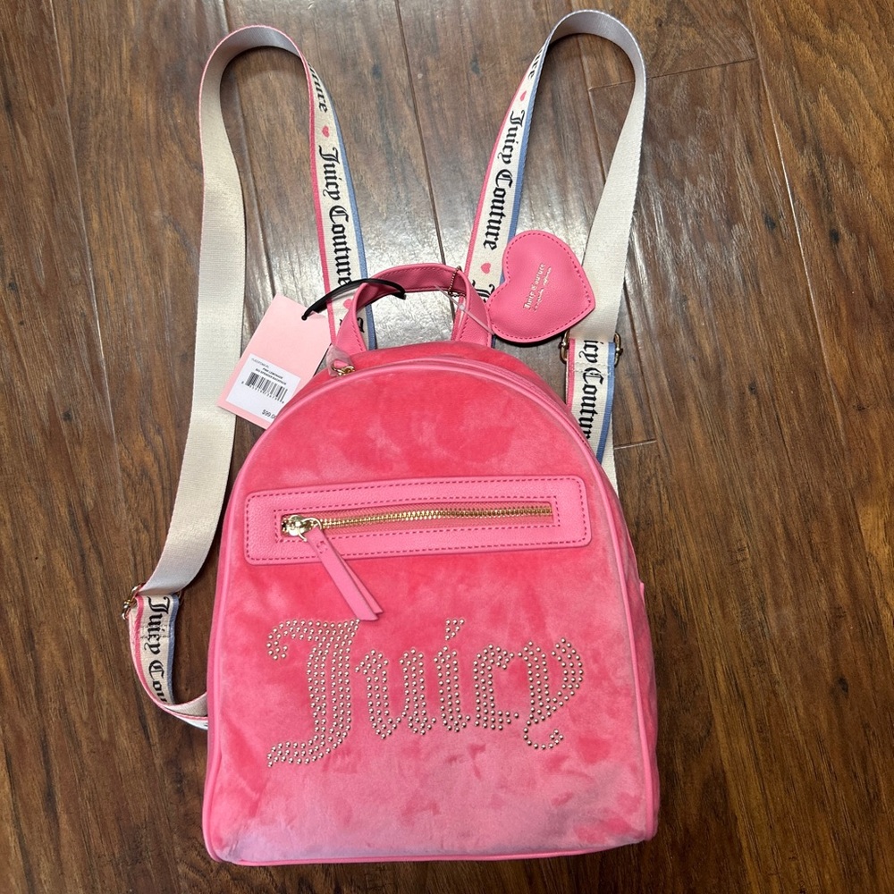 Juicy Couture Pink Lemonade Big Spender Backpack